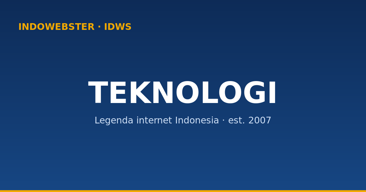 tv.indowebster.com: Cikal Bakal Streaming Video Lokal